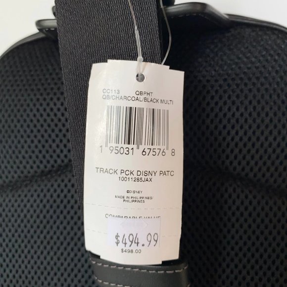 NWT Coach Disney X Coach Track Pack In Signature Canvas With Patches CC113 - Picture 5 of 11